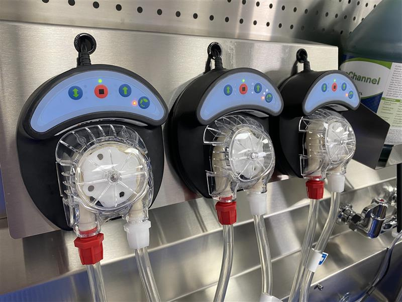 FlexiPump™ Independent Flushing System