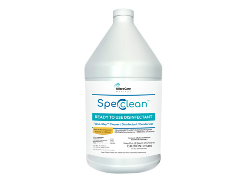 Spec Clean™ Ready-to-Use Disinfectant and Cleaner