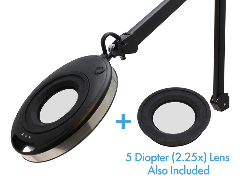 PureSteel™ 4.75x Magnification Task Light