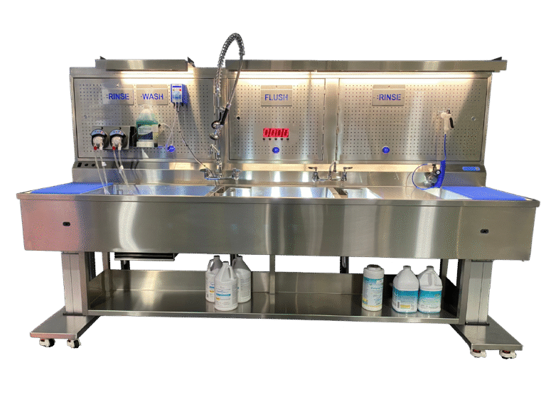Pure Processing Decontamination Sinks | Pure Processing