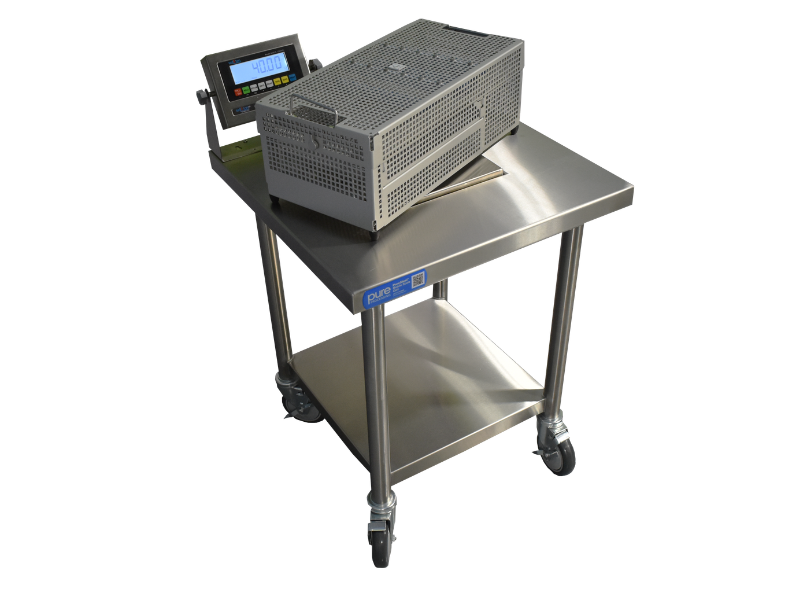 PureSteel™ Mobile Scale Cart