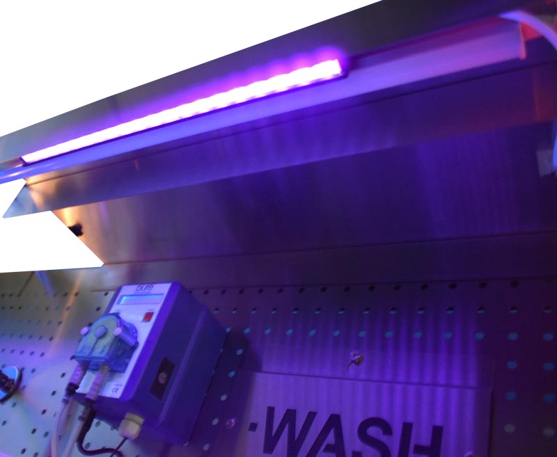 PureSteel™ UV LED Blacklight Light Hood