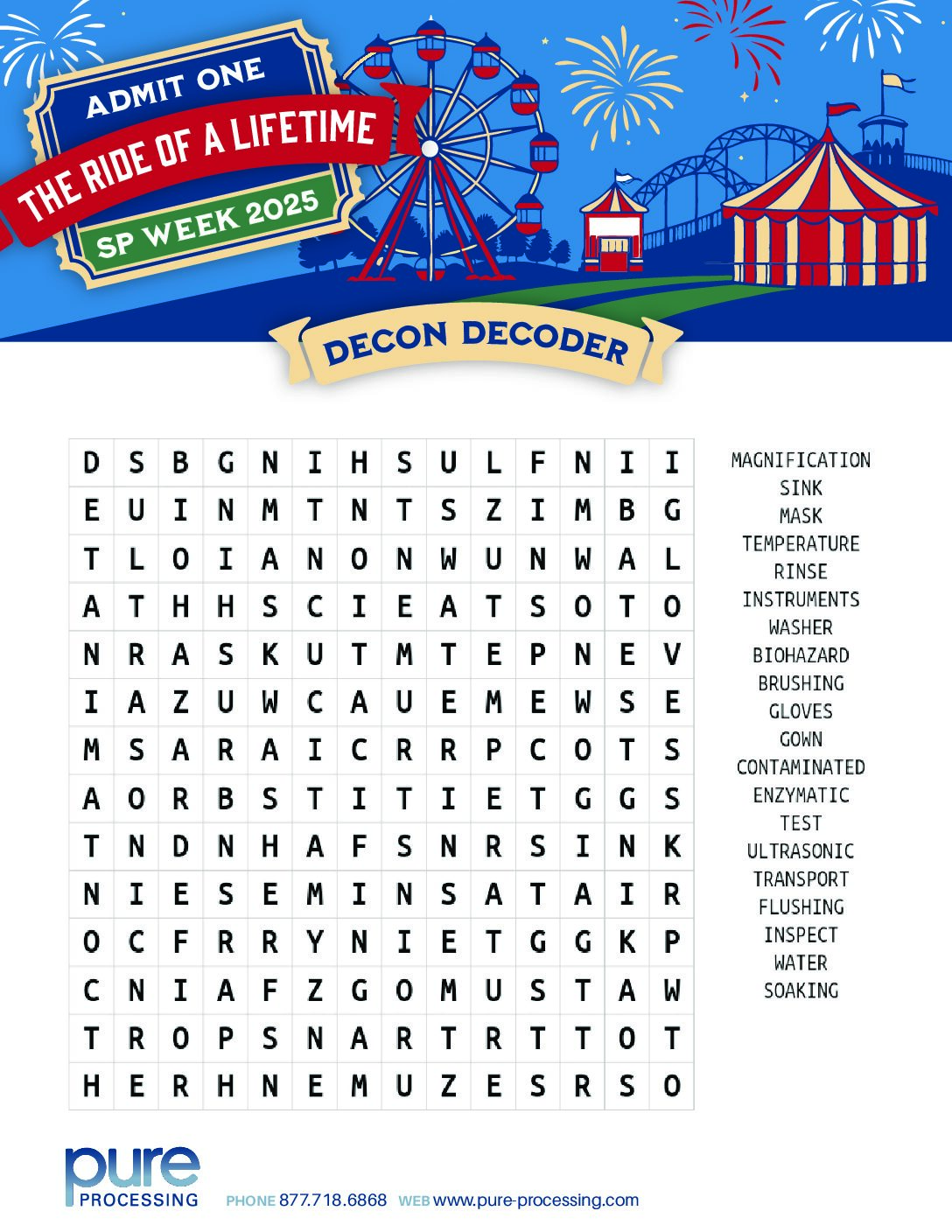 2025 SP Week Word Search
