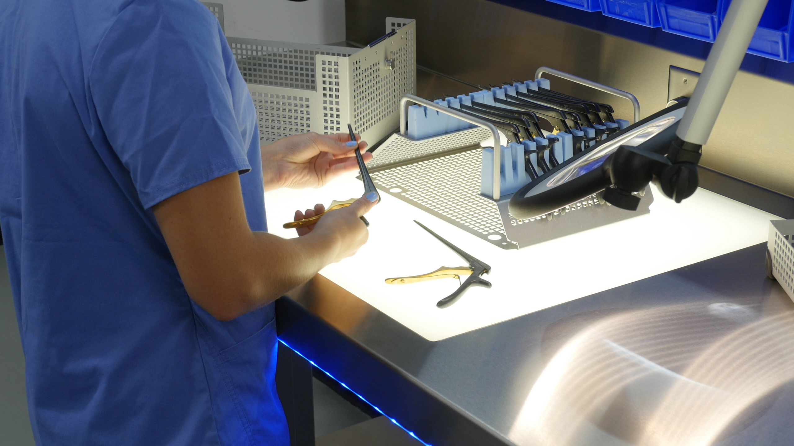 Arrange for Sterilant Contact: Open, Disassemble and Separate